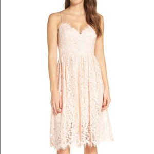 Eliza J Lace Dress pink size 2